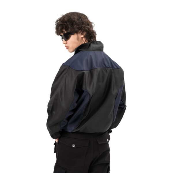 TRACK JACKET NAVY/BLACK