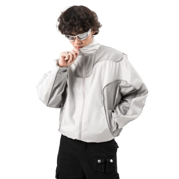 TRACK JACKET LIGHT GREY