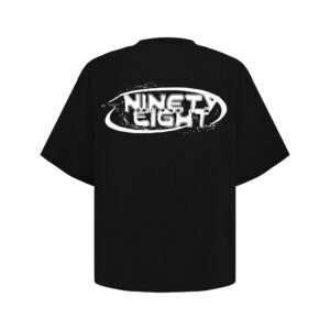 NTE LOGO BOXY T-SHIRT - BLACK