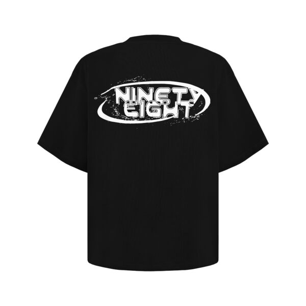 NTE LOGO BOXY T-SHIRT - BLACK