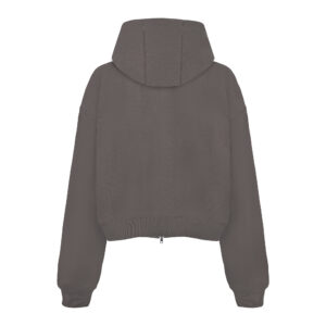 NTE LOGO HOODIE ZIP - DARK GRAY