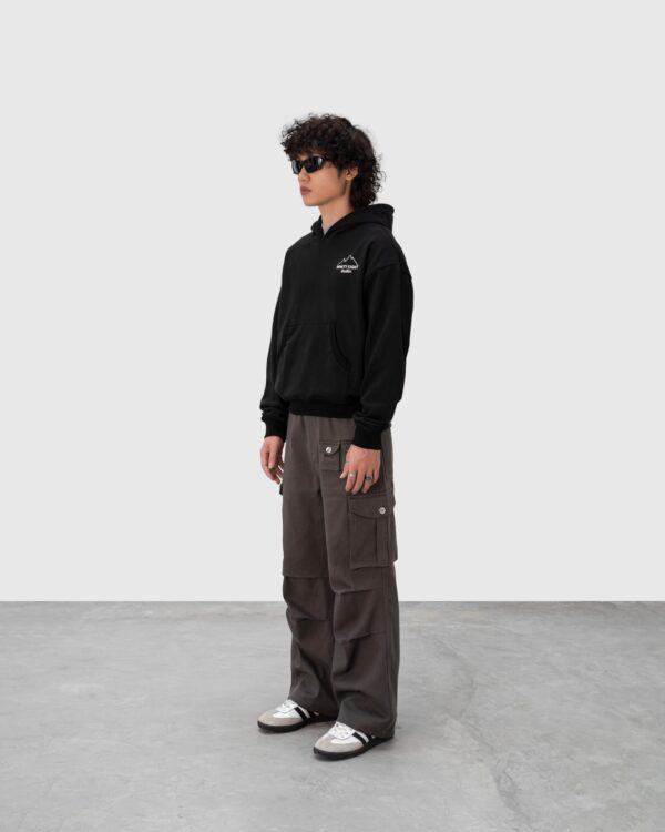 WIDE LEG CARGO PANT (GREY)