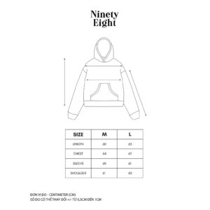 BOXY HOODIE NINETY EIGHT